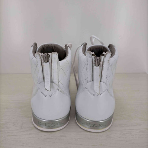 ディーゼル DIESEL レザーキルティングハイカットスニーカー メンズ JPN:28