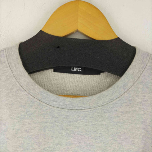 エルエムシー LMC フロントロゴプリントクルーネックスウェット メンズ import:S