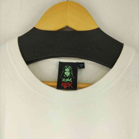 エックスガール X-girl KOZIK コラボTシャツ レディース import:L