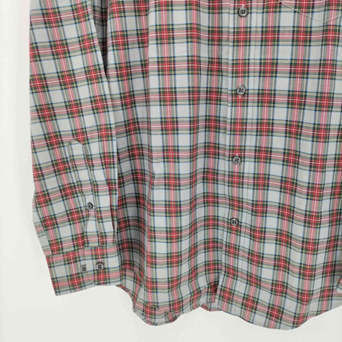 エルエルビーン L.L.Bean SLIGHTLY FITTED L/S ボタンダウン チェック シャツ メンズ import:S