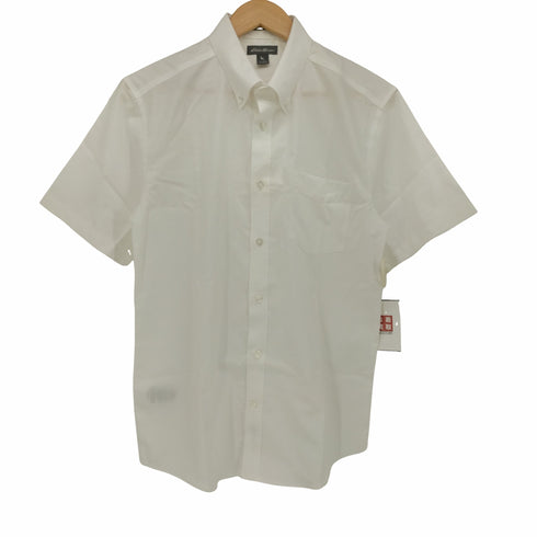 エディーバウアー Eddie Bauer WRINKLE FREE S/S ボタンダウン シャツ メンズ import:M