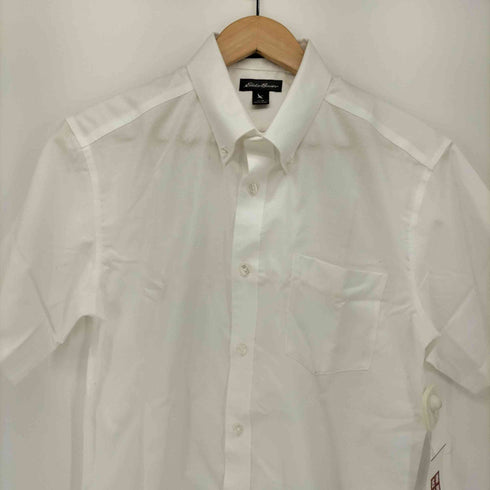 エディーバウアー Eddie Bauer WRINKLE FREE S/S ボタンダウン シャツ メンズ import:M