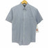 エディーバウアー Eddie Bauer WRINKLE FREE ストライプ S/S ボタンダウン シャツ メンズ import:S