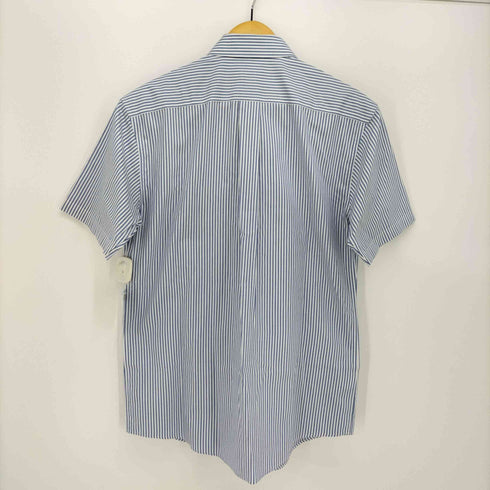 エディーバウアー Eddie Bauer WRINKLE FREE ストライプ S/S ボタンダウン シャツ メンズ import:S