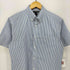 エディーバウアー Eddie Bauer WRINKLE FREE ストライプ S/S ボタンダウン シャツ メンズ import:S