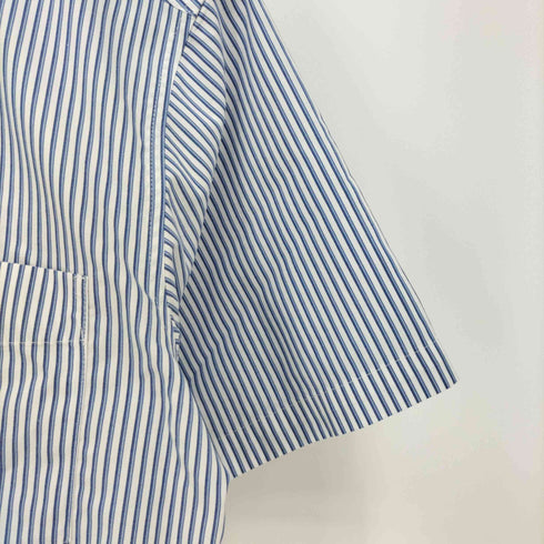 エディーバウアー Eddie Bauer WRINKLE FREE ストライプ S/S ボタンダウン シャツ メンズ import:S