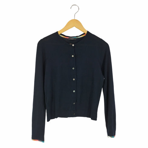 ポールスミスブラック Paul Smith BLACK カフス多重ボタン レーヨンシルクカーディガン レディース import:M