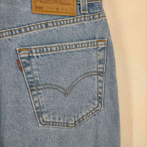 リーバイス Levis USA製 ボタン裏511刻印 550 テーパードデニムパンツ メンズ 36inch