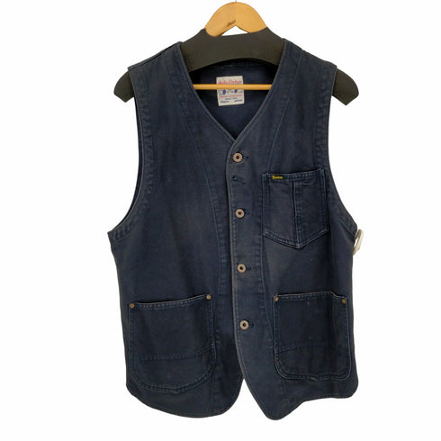 ステュディオ ダ ルチザン STUDIO D'ARTISAN ダック地 ワークベスト メンズ JPN:XL