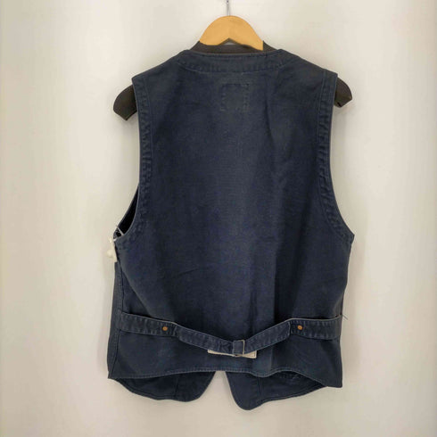 ステュディオ ダ ルチザン STUDIO D'ARTISAN ダック地 ワークベスト メンズ JPN:XL