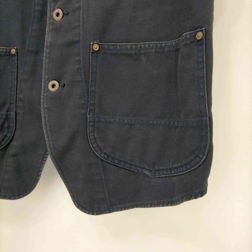 ステュディオ ダ ルチザン STUDIO D'ARTISAN ダック地 ワークベスト メンズ JPN:XL