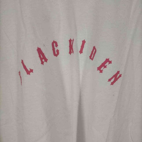 BLACK I.D プリント半袖Tシャツ メンズ
