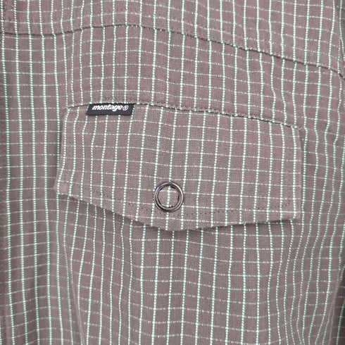 モンタージュ montage 00s チェック S/S シャツジャケット 裏原 メンズ import:L