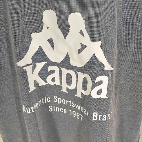 カッパ Kappa フロントロゴ鹿の子地ポロシャツ メンズ JPN:M