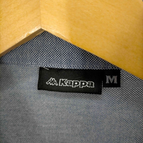 カッパ Kappa フロントロゴ鹿の子地ポロシャツ メンズ JPN:M