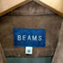 ビームス BEAMS フェイクスウェード ウエスタンシャツ フラップポケット メンズ import:M