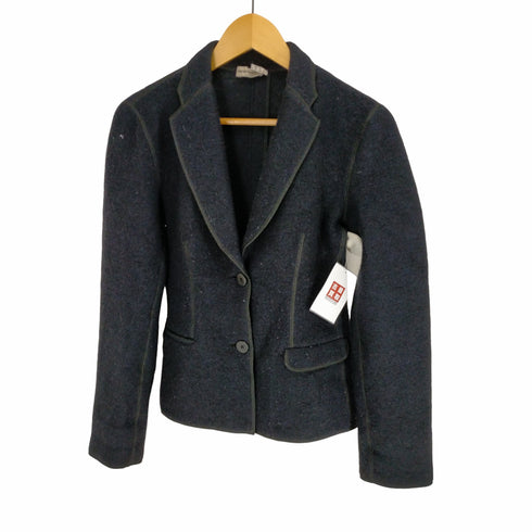 エンポリオアルマーニ EMPORIO ARMANI ウールフェルト テーラードジャケット レディース JPN:38