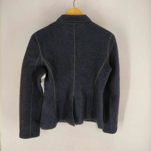 エンポリオアルマーニ EMPORIO ARMANI ウールフェルト テーラードジャケット レディース JPN:38
