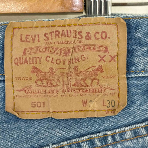 リーバイス Levis USA製 ボタン裏501 501 デニムパンツ メンズ 33inch