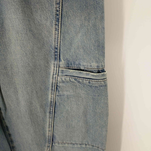 ザラ ZARA MID-RISE TRF CARGO JEANS PANT レディース 36