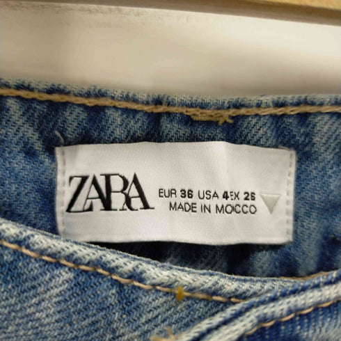 ザラ ZARA MID-RISE TRF CARGO JEANS PANT レディース 36