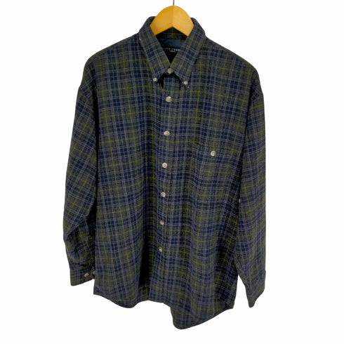 アイビークルー IVY CREW ウールチェックネルシャツ メンズ JPN:L