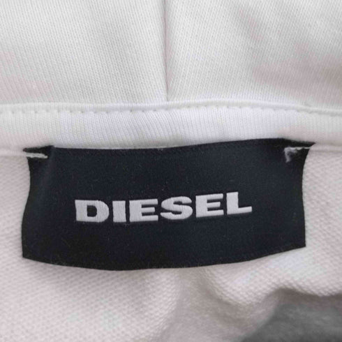 ディーゼル DIESEL S-GINN-HOOD-K25 フロントプリントパーカー メンズ import:L