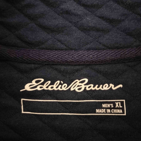 エディーバウアー Eddie Bauer ハーフボタンキルティングプルオーバー メンズ JPN:XL