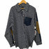 notbrand attitude エルボーパッチ配色チェック柄ワークシャツ メンズ JPN:XL