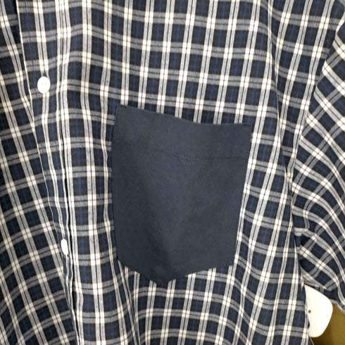 notbrand attitude エルボーパッチ配色チェック柄ワークシャツ メンズ JPN:XL