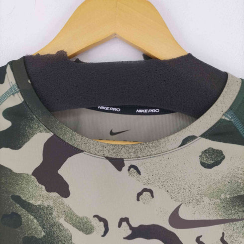 ナイキ NIKE DRI-FIT カモ柄クルーネック S/S Tシャツ メンズ import:M