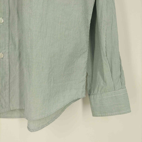 グリーンレーベルリラクシング GREEN LABEL RELAXING パターンストライプ ジャストルーズ ボタンダウンシャツ メンズ JPN:XL