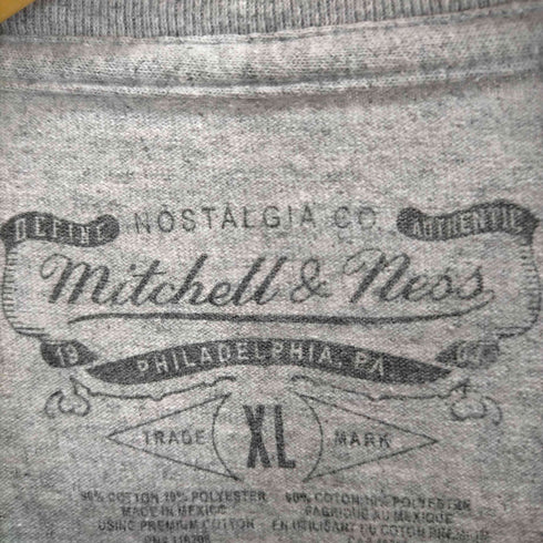 ミッチェルアンドネス mitchell&ness チームロゴ半袖Tシャツ メンズ JPN:XL