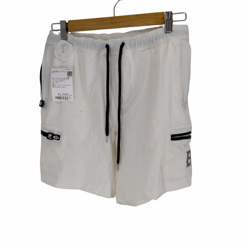 B/ ビースラッシュ 4WAY STRETCH ロゴプリント ナイロンショートパンツ メンズ JPN:M