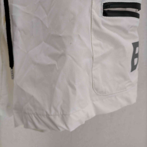 B/ ビースラッシュ 4WAY STRETCH ロゴプリント ナイロンショートパンツ メンズ JPN:M