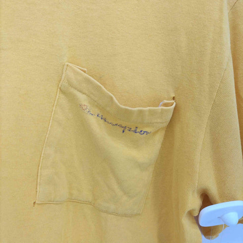 チャンピオン Champion 90S クルーネック ポケット S/S Tシャツ メンズ import:M