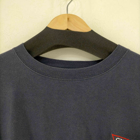 ゲス GUESS 90S USA製 ロゴ刺繍 Tシャツ メンズ import:XL