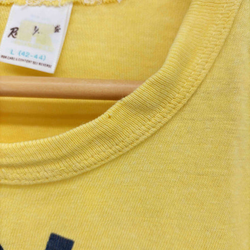 ラッセルアスレチック RUSSELL ATHLETIC 70-80s クルーネック プリント S/S コットン Tシャツ メンズ import:L