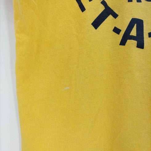 ラッセルアスレチック RUSSELL ATHLETIC 70-80s クルーネック プリント S/S コットン Tシャツ メンズ import:L