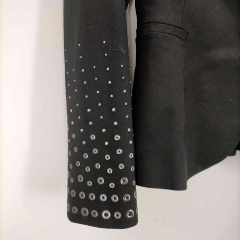 ザラ ZARA 袖スタッズ1Bテーラードジャケット レディース JPN:XS