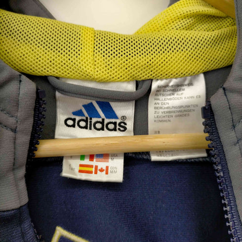 アディダス adidas 00S 万国旗タグ パフォーマンスロゴ刺繍 ギミック ジップアップパーカー メンズ JPN:0
