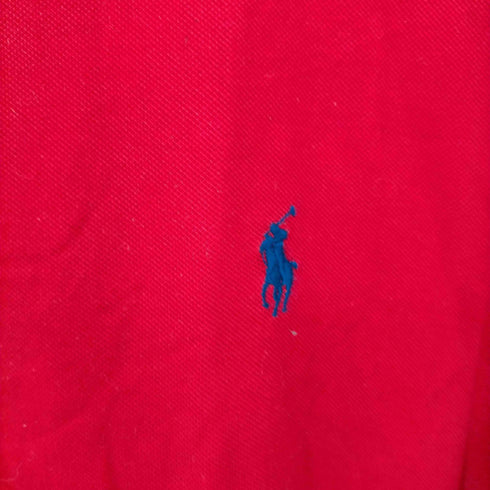 ポロラルフローレン POLO RALPH LAUREN ポニー刺繍 鹿の子ポロシャツ メンズ LG