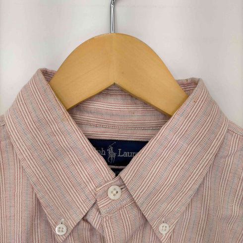 ラルフローレン RALPH LAUREN ポニー刺繍 ストライプ B.Dシャツ メンズ 16-33