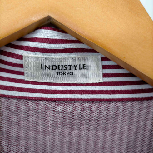 インダスタイル INDUSTYLE ストライプ L/S BD シャツ メンズ JPN:XL