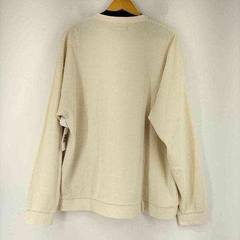 ビームスティー BEAMS T 23AW Waffle Henryneck T-shirt メンズ JPN:L