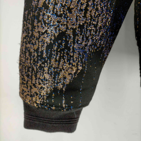 ザラ ZARA タリックジャカード ボンバージャケット メンズ import:S