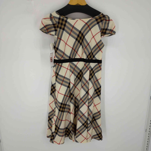バーバリーブルーレーベル BURBERRY BLUE LABEL バーバリーチェックワンピース レディース 38