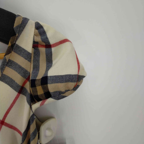 バーバリーブルーレーベル BURBERRY BLUE LABEL バーバリーチェックワンピース レディース 38