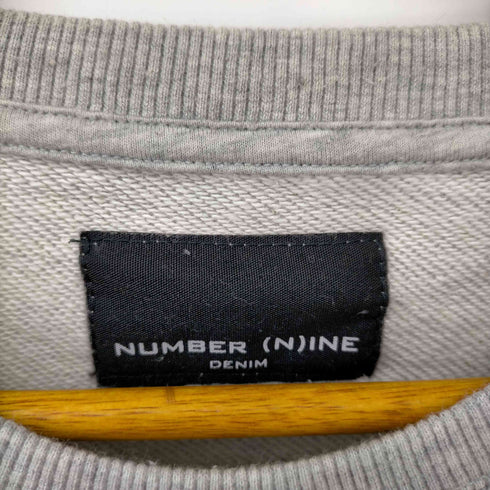 N NUMBER ロゴプリント L/S スウェット メンズ JPN:L