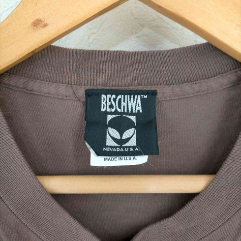 フメイ BESCHWA USA製 グラフィックプリント Tシャツ メンズ JPN:M